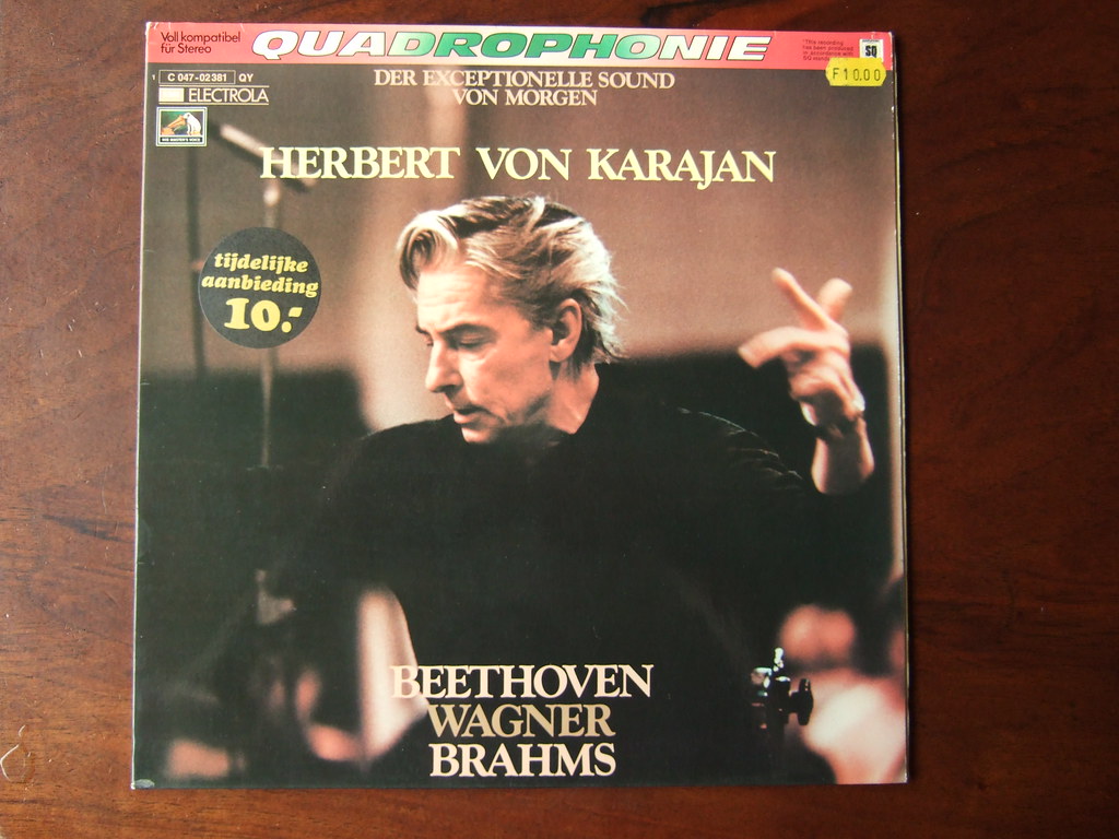 Beethoven, Wagner, Brahms - Karajan, Quadrophonie, der exc… | Flickr