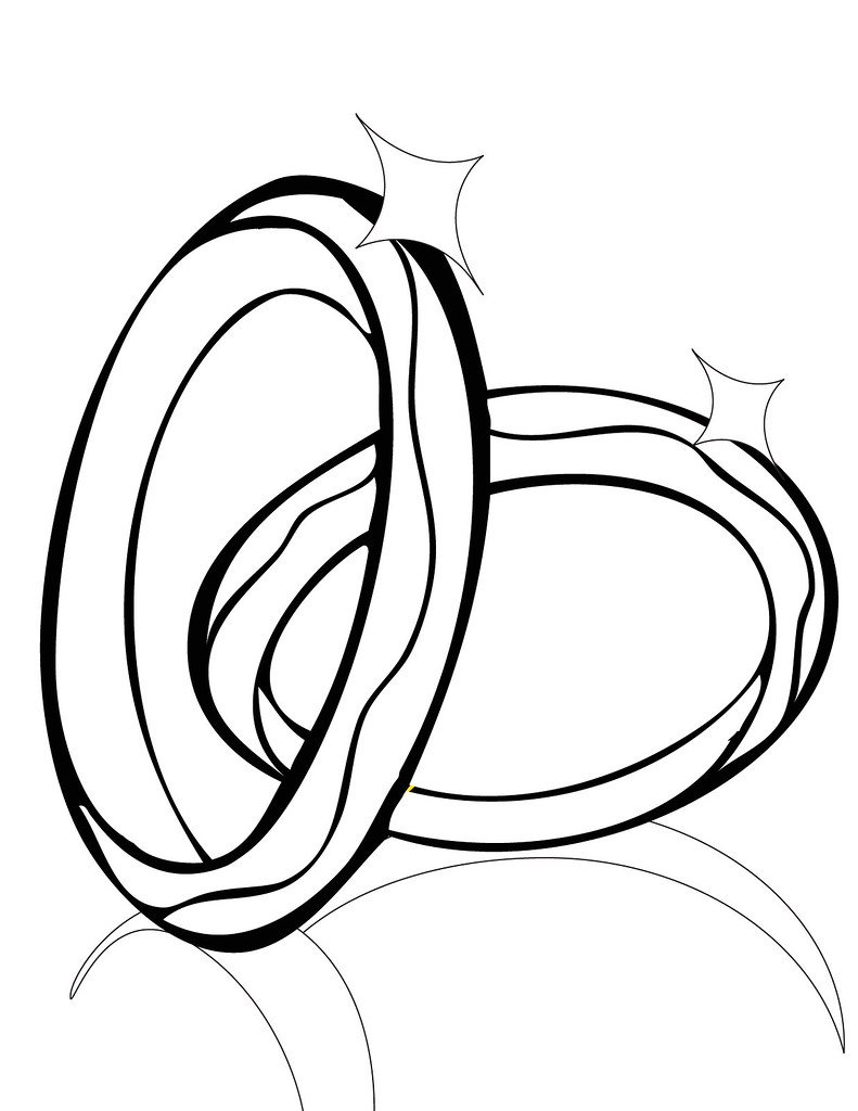 Diamond Ring Coloring Pages - ClipArt Best