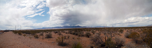 NM rest stop panorama by Thee E. Aldriches
