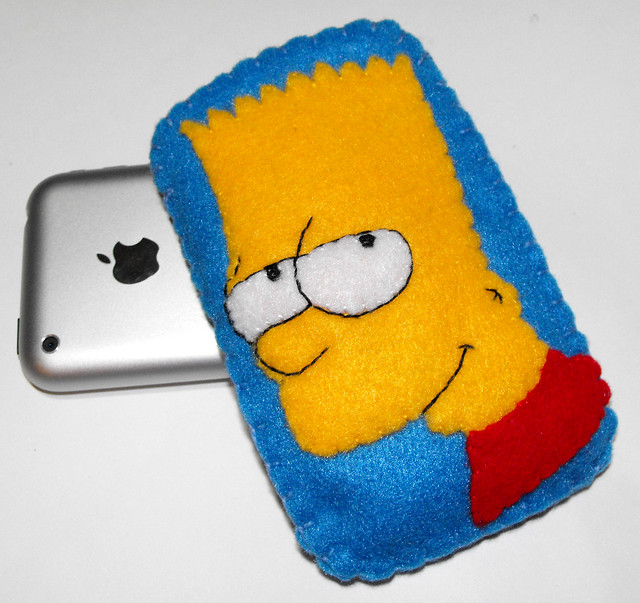BART SIMPSON iPhone iPod Case
