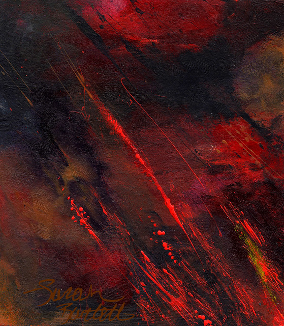 Synesthesia Art: Pain from Minor Knife Wound