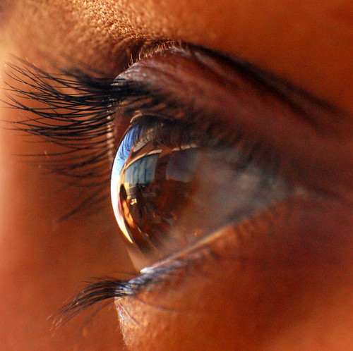Reflection by tulasinandan, through a friend's eye. <a href="http://bighugelabs.com/onblack.php?id=4442684411&size=large" re