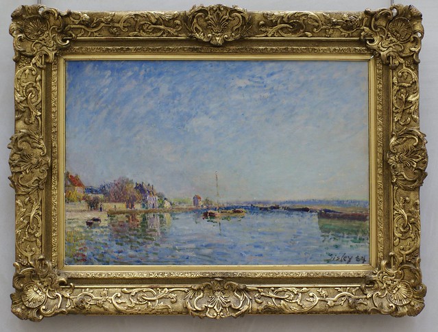 Alfred Sisley, Der Kanal von Loing - The Loing's Canal