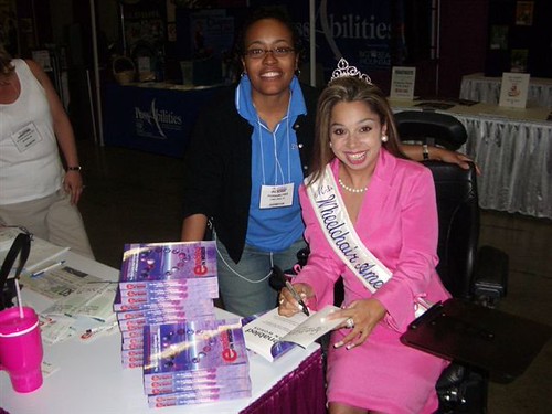 A photo opt with Ms. Wheelchair America 2005, Juliette Rizzo. | by Ms. Wheelchair America