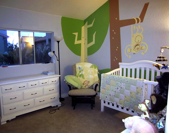 baby room mural