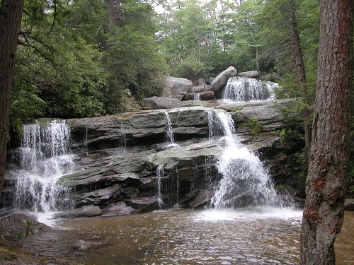 outdoors waterfall scenery pennsylvania historic rivers streams headwaters schuylkillcounty saintclair broadmountain