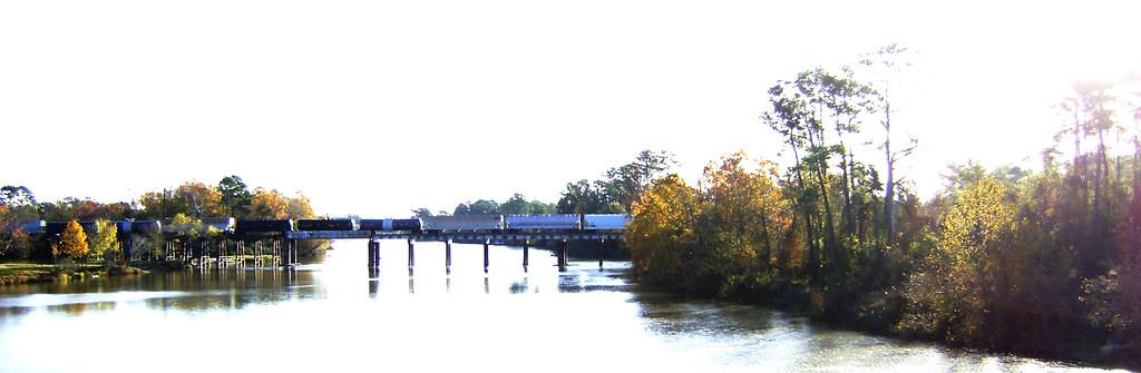 Union-Pacific Railroad Bridge, San Jacinto River , Humble, Texas  1209090832 by Patrick Feller