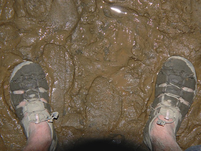 my muddy feet @ Camp Bisco 2009