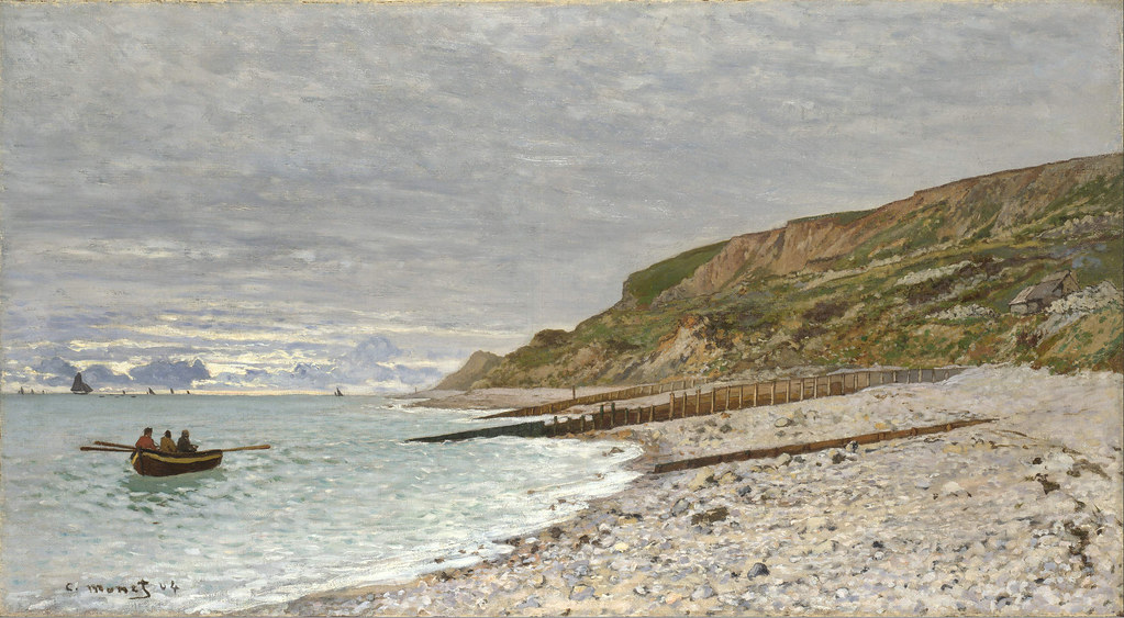W 039 Claude Monet - The Point de la Heve, Honfleur (1864)