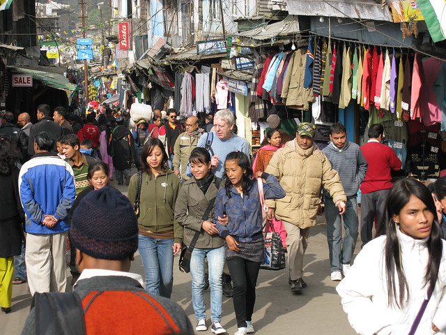 Darjeeling town,West-Bengal, India, Asia, Indien, Asien