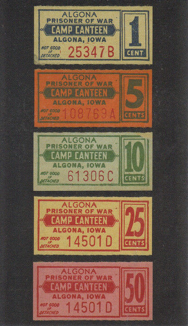 Camp Algona Coupon Script Postcard