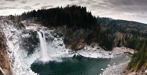 Snoqualmie Falls In Winter by Erico M.