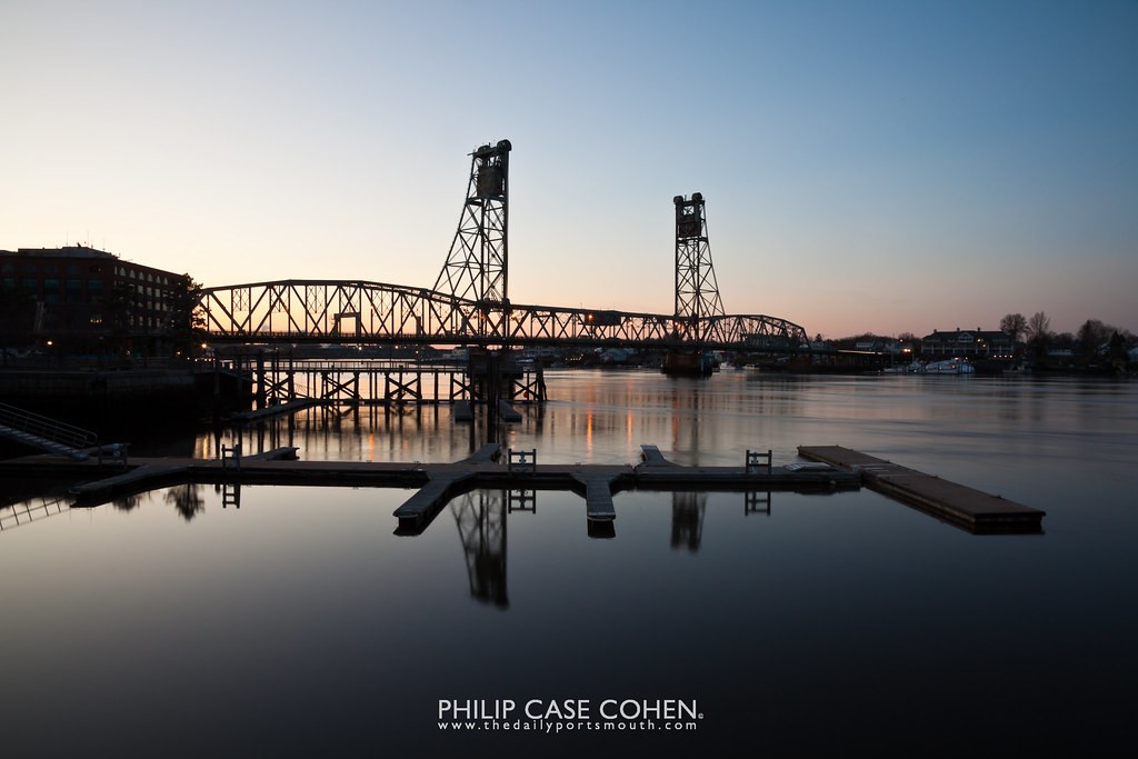 Reflections | Bridge & Dock by Philip Case Cohen