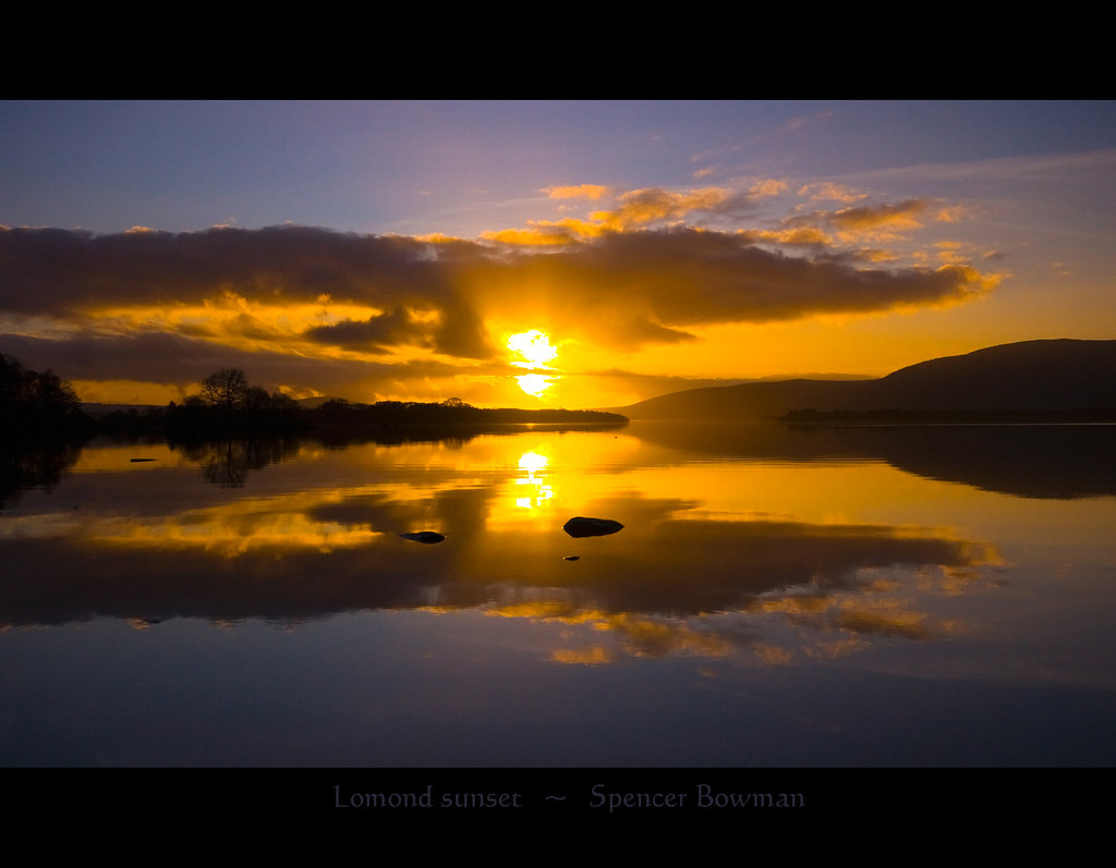 Lomond sunset by Spencer Bowman