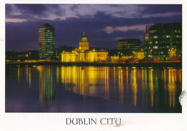 Dublin City Ireland Postcard