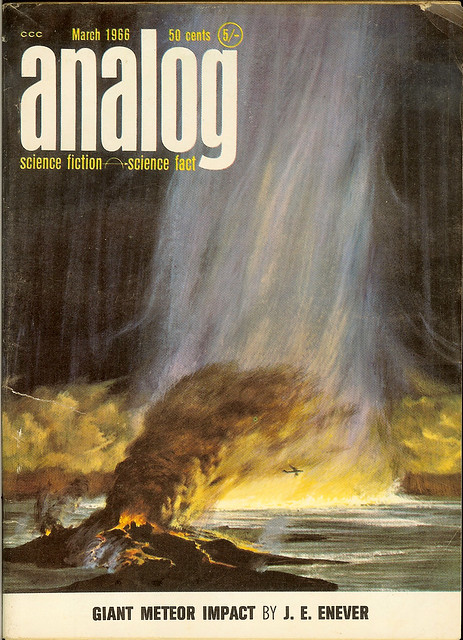 Analog  - March 1966 - cover artist John Schoenherr
