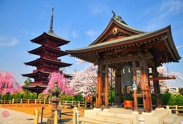 Japanese Pagoda. (Hirosaki Japan). Over 29,000 visits to this photo.   Thank you. © Glenn Waters.