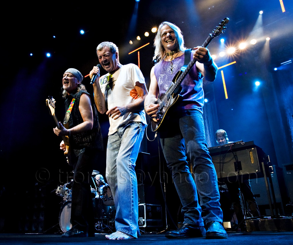 Deep Purple on Stage in Oslo, Norway | Larger view