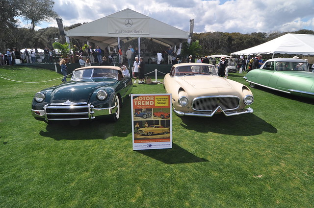 Motor Trend Cover Cars at Amelia Island Concours d'Elegance 2010