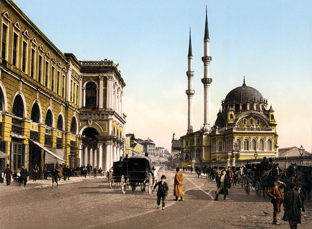 Place de Tophane, Constantinople, ca. 1908