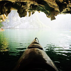 It's been a perfect day! #kayak #halongbay #vietnam #asia #howisummer