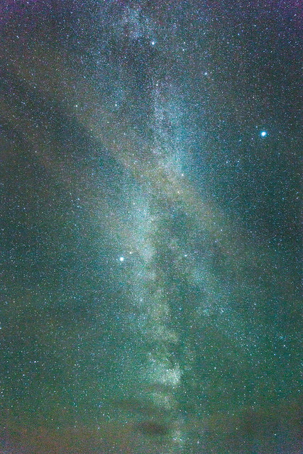 Milky Way over the Gower #1