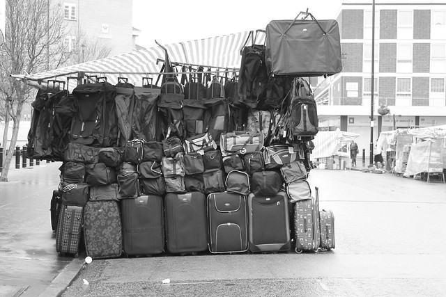Church Street Market - Luggage Stall