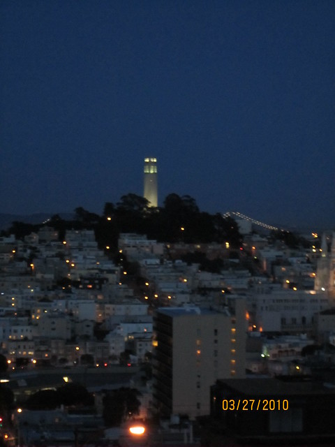 Coit Tower from Lombard II