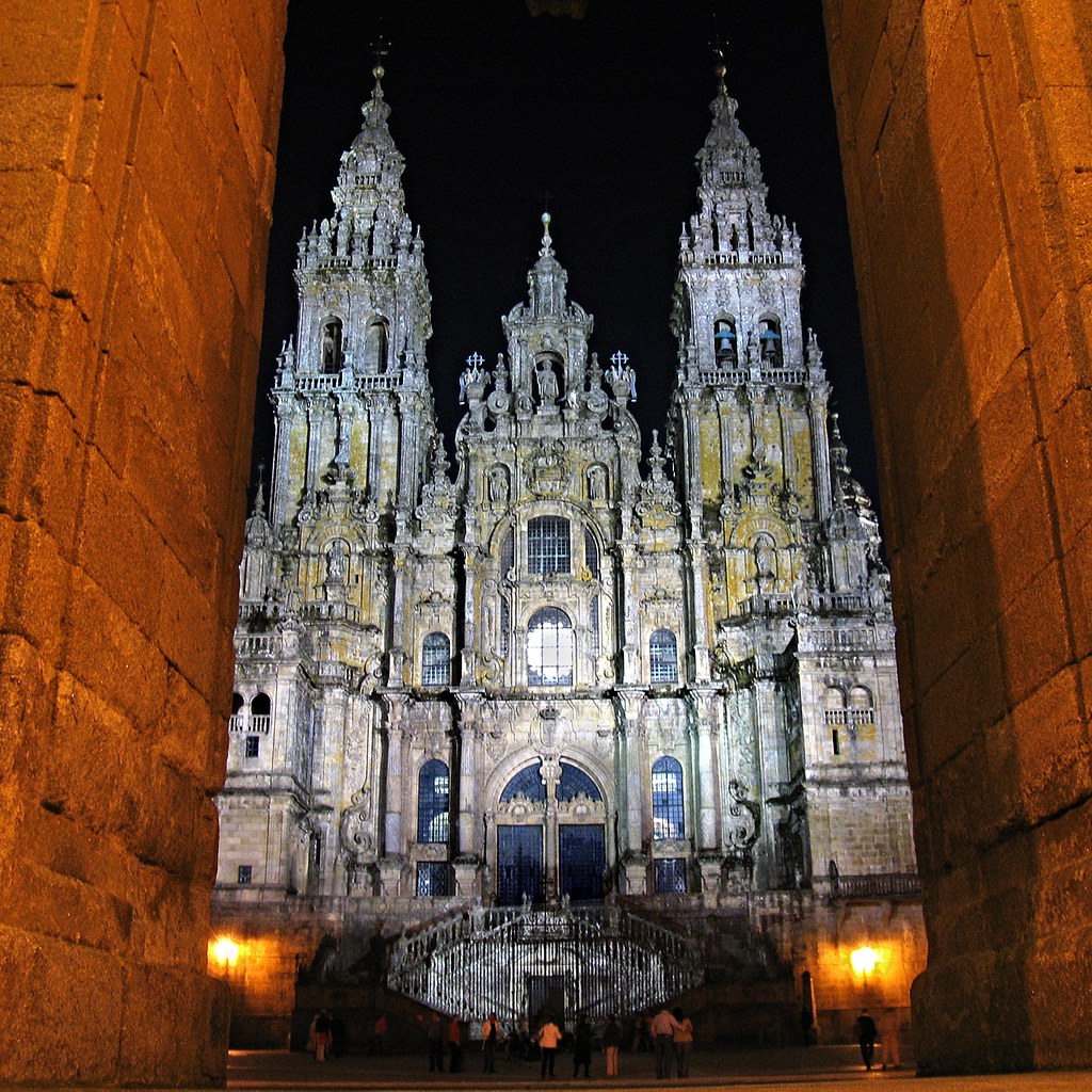santiago de compostela - la cattedrale by Zaporogo