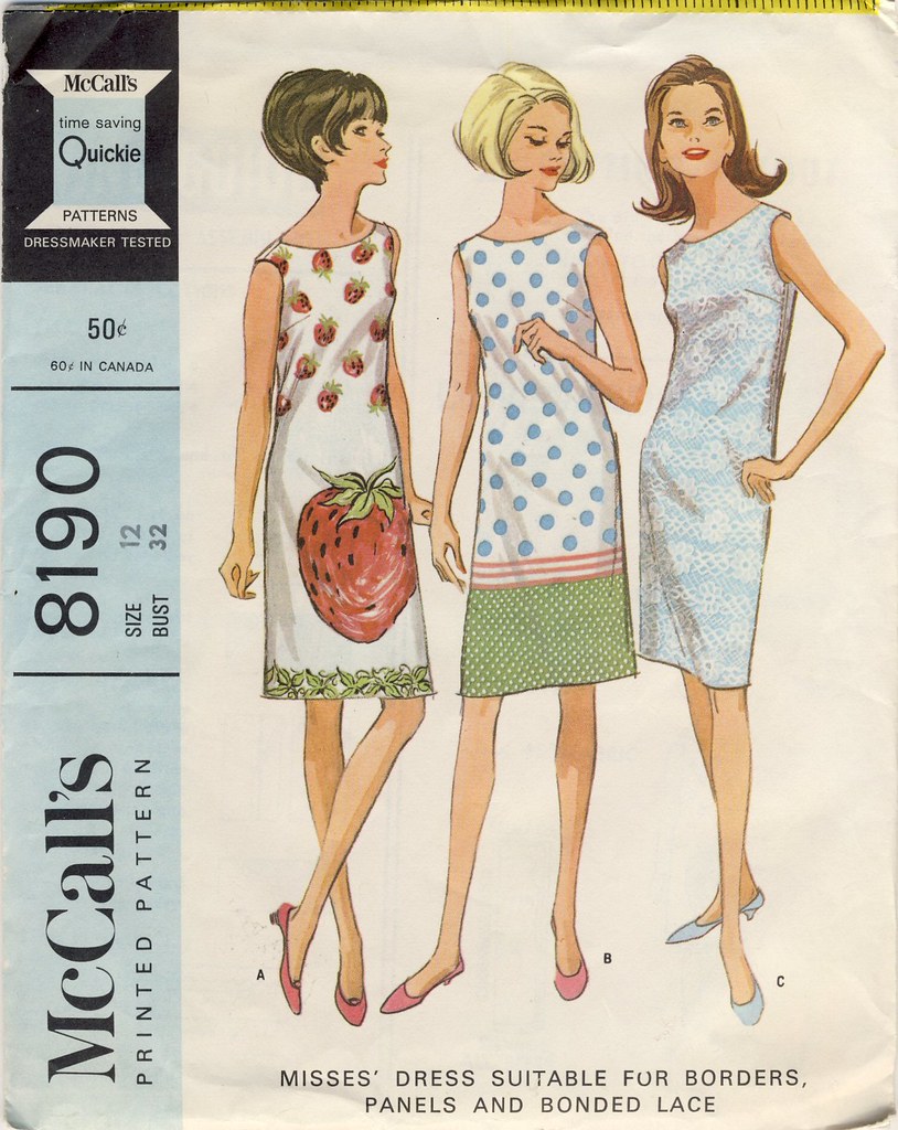 Vintage McCall's Dress Pattern For sale in my Etsy store