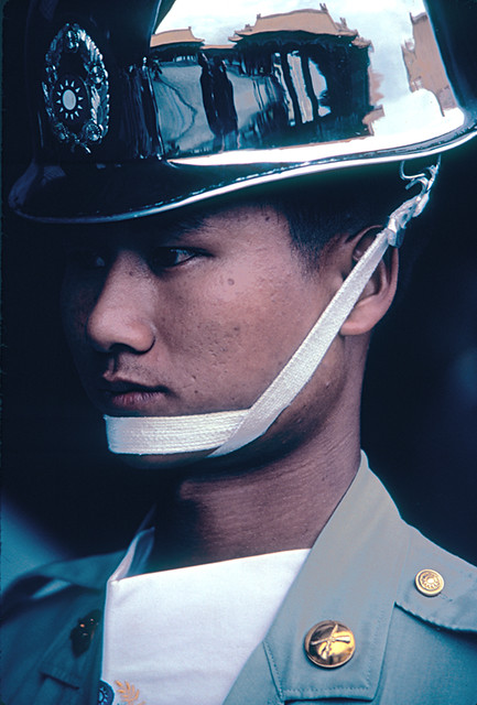 Soldier Standing Guard, Taipei, Taiwan