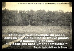 Cimetiére de Marbotte (Meuse) - Auguste Lestret (07/02/1896 - Paris 8éme) mort pour la France le 17/07/1917 Combat d'Apremond la fôret (Bois Brûlé Meuse) - "Croix de Bois et petit jardin sur le ventre"