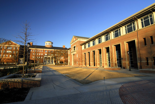 The Miller Learning Center and Tate Student Center in Athens