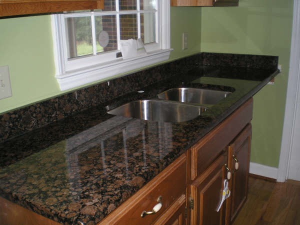 Dark Baltic Brown Granite Countertop With Sink Remodeling Flickr