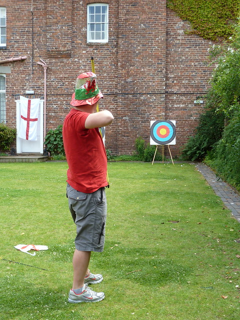 Mike For Team Wales - Archery