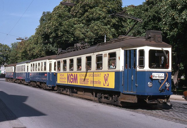 Trams Vienne-Baden  (Autriche)