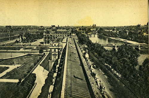 268. - PARIS. - Panorama vers le Louvre. A gauche, la Sein… | Flickr