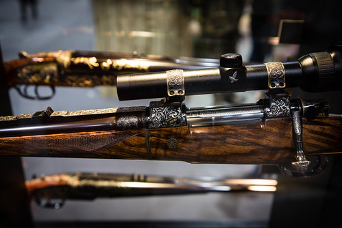 engraved 416 Rigby Rifle | The Great British Shooting Show 2… | Flickr