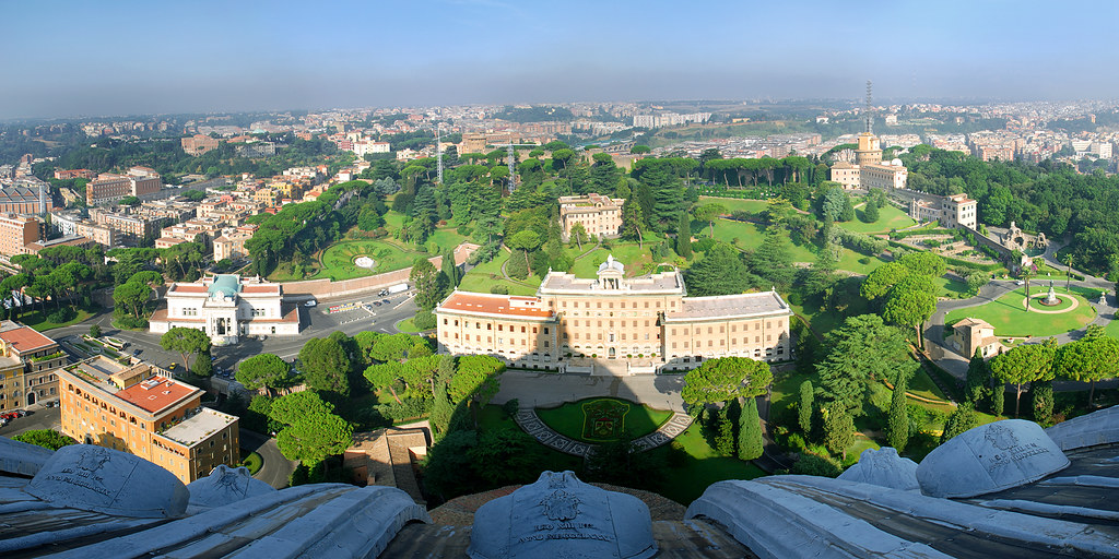 Vatican Gardens Vatican City Rome View Fullscreen For Be Flickr
