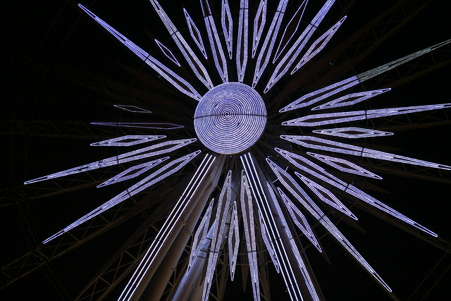 Big wheel at the Winter Wonderland, Hyde Park
