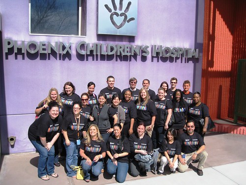 University of Phoenix - Phoenix Children's Hospital Volunteer Bus