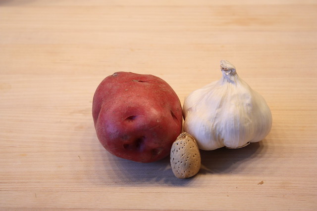 Potato, Garlic, Almond