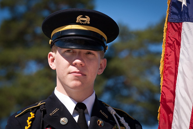 Patch HS Army JROTC Cadet Major Alec Hubbard