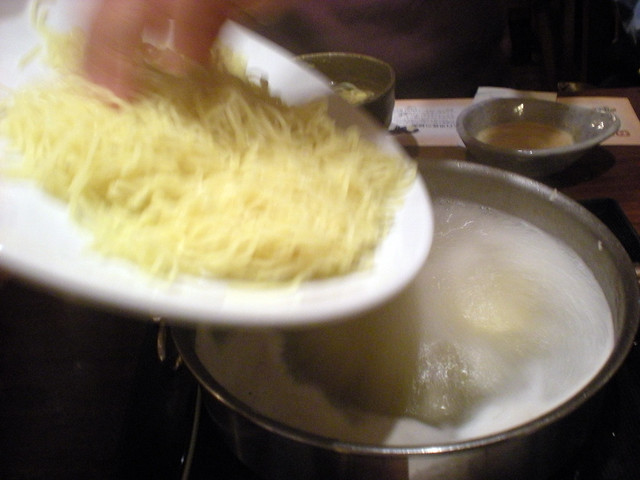 Adding the Noodles