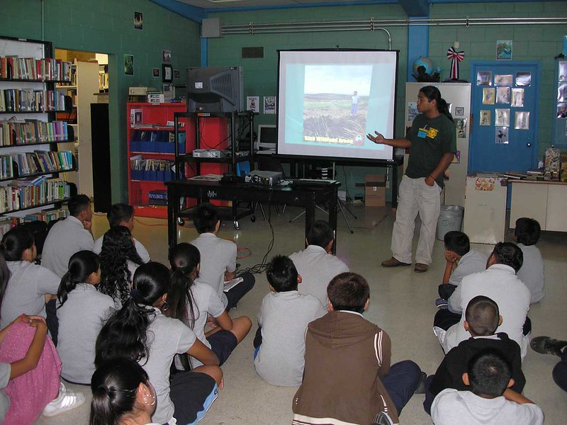 November 14 and 15 Forestry and Soil Resources Division of Agriculture presented to around 300 students.

Department of Agriculture/Forestry and Soil Resources Division