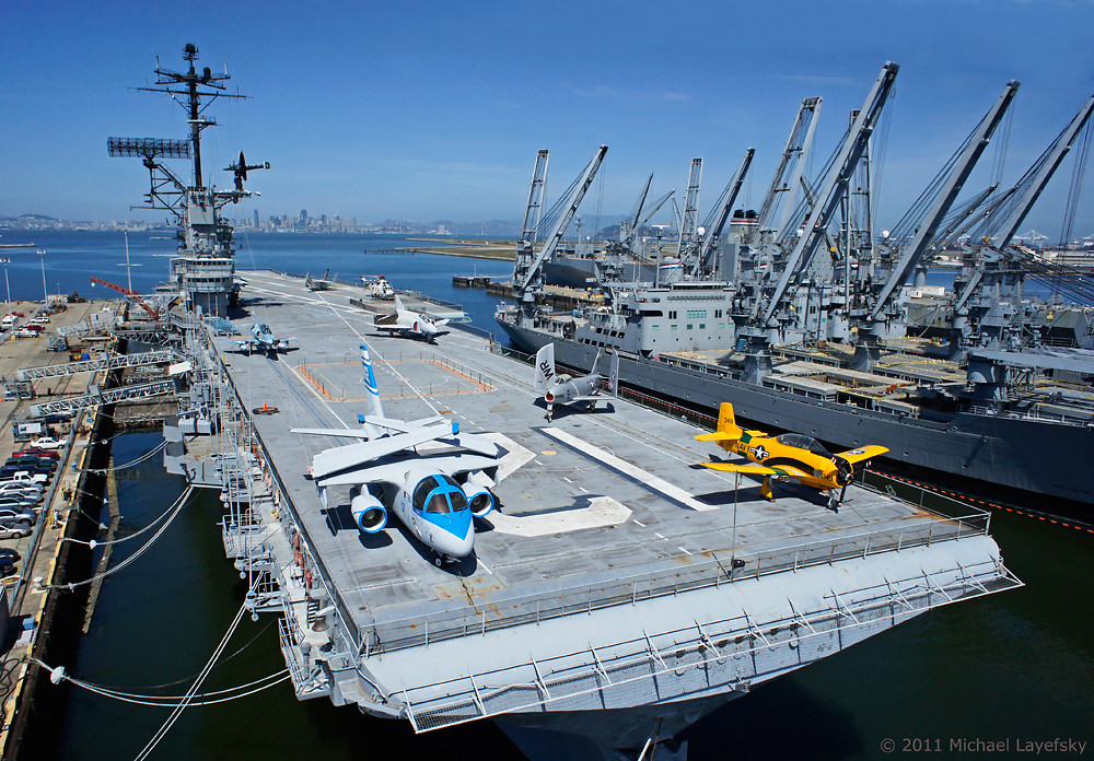 USS Hornet by Michael Layefsky