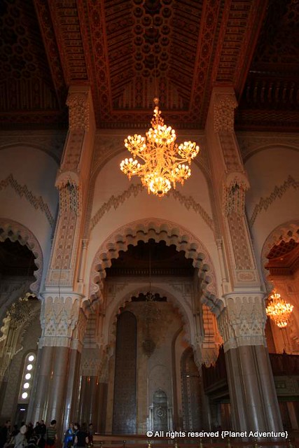 The Interior - Hassan II Mosque - Casablanca - Morocco