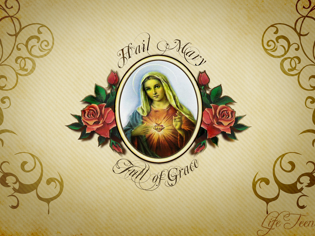 Virgin Mary Wallpaper | Jaime M. M. | Flickr