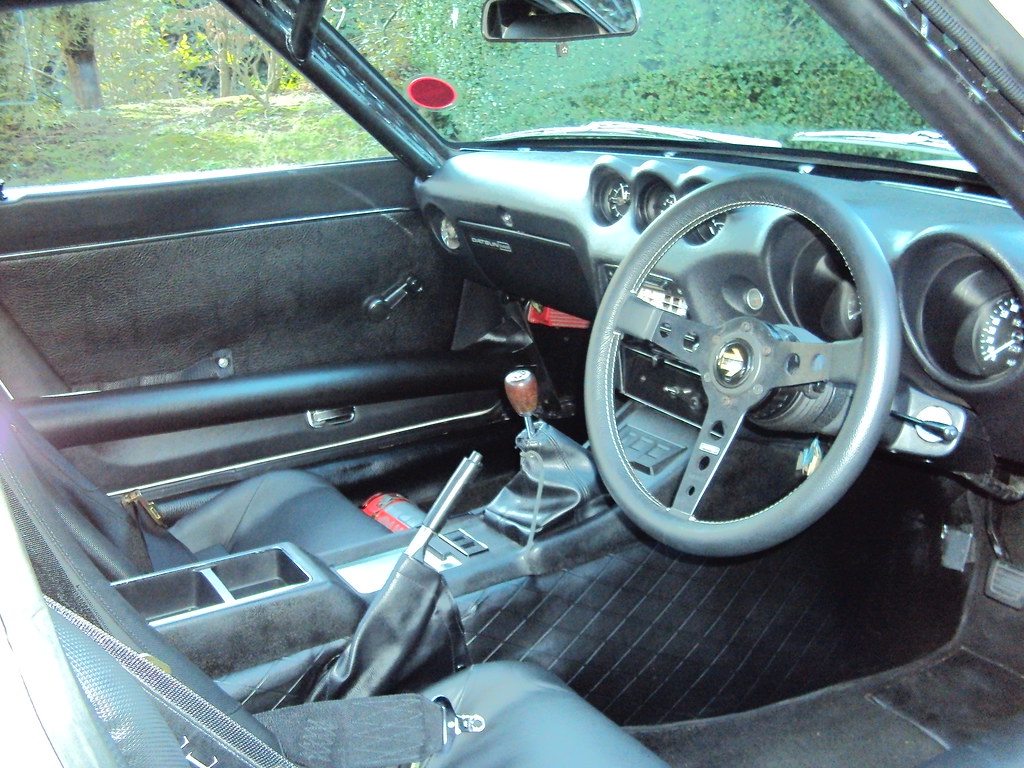 Interior Datsun 240z Matthew Bibbey Flickr