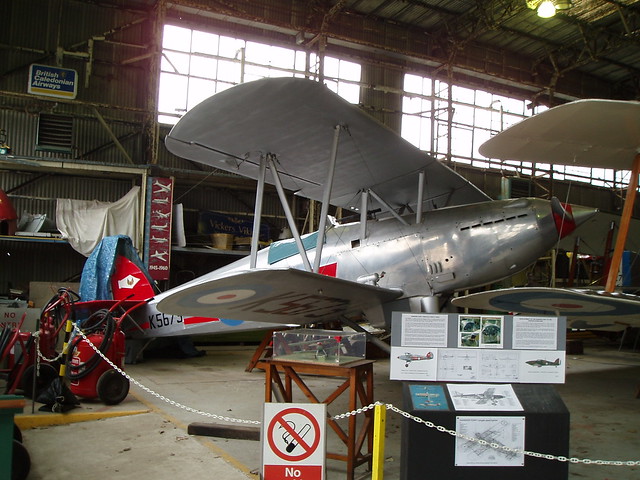 Hawker Fury at the Brooklands Museum